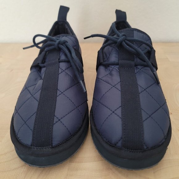 J.Crew Mens Blue  Quilted Chore Slip On Slippers  Sz 8 main image 5